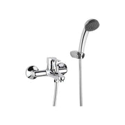 Miscelatore vasca esterno P3 cromo + set doccia — Paini