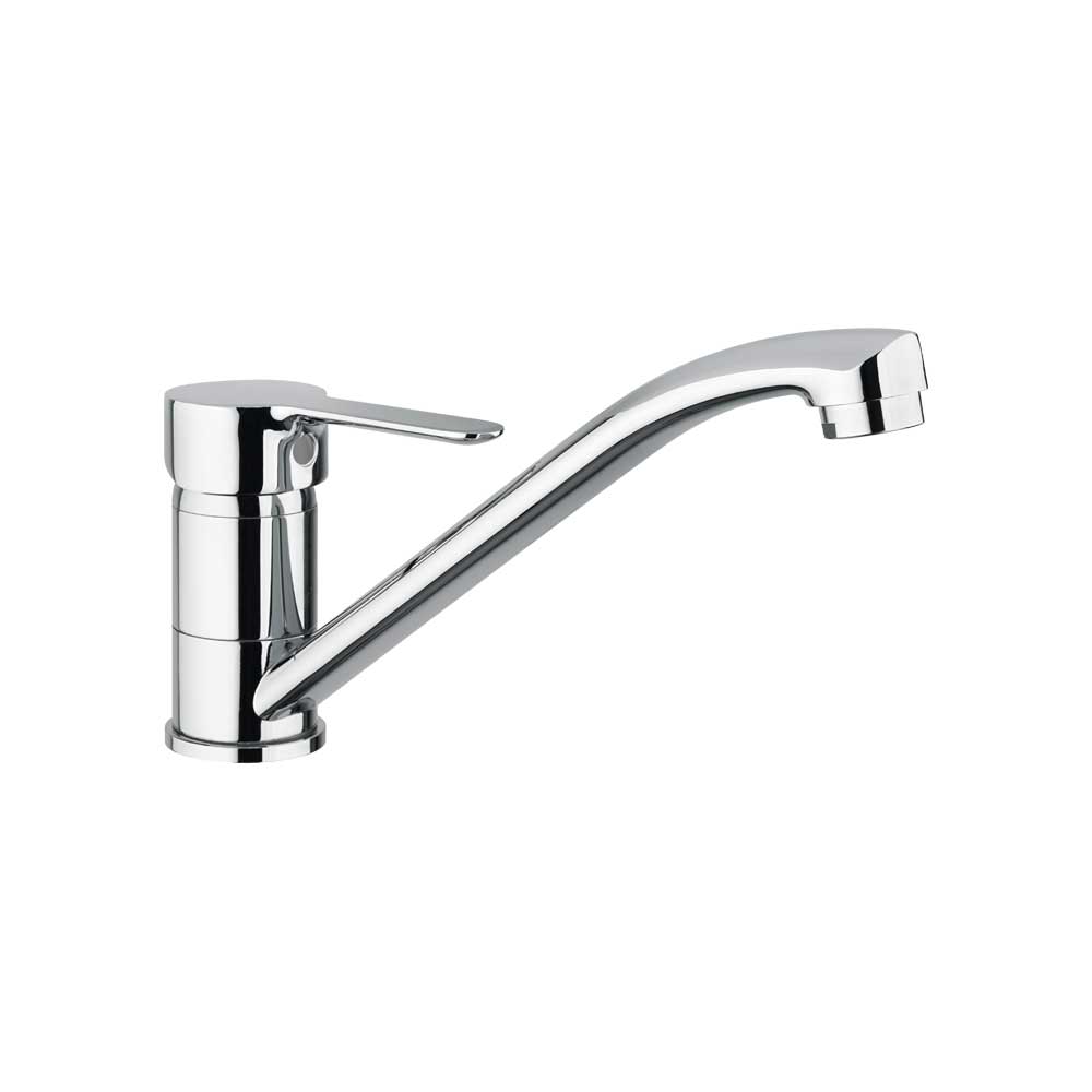 Miscelatore lavello bocca coassiale P3 cromo — Paini