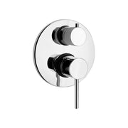 Miscelatore doccia incasso con deviatore new disco cromo — Paini