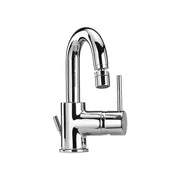 Miscelatore bidet con bocca orientabile open new DISCO" cromo + piletta 1"1/4 — Paini
