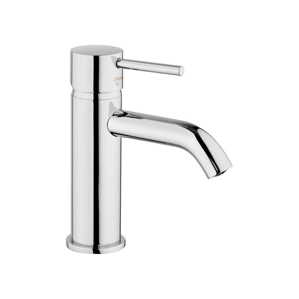 Miscelatore lavabo open new DISCO" cromo + piletta 1"1/4 — Paini