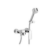 Miscelatore esterno vasca Stile cromo + set doccia — Paini