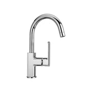 Miscelatore lavabo Stile con bocca orientabile cromo + piletta 1"1/4 — Paini