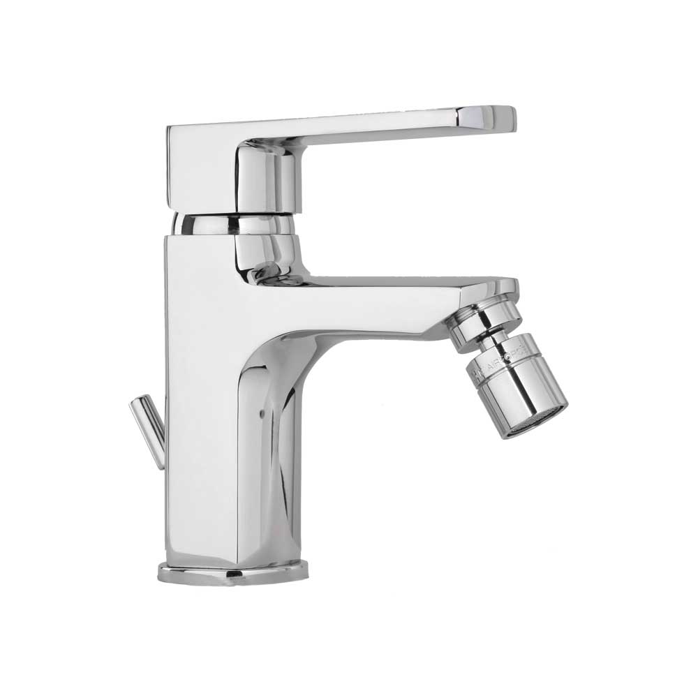 Miscelatore bidet Stile cromo + piletta 1"1/4 — Paini