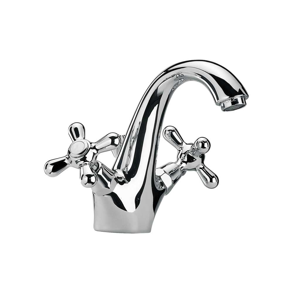 Monoblocco lavabo Liberty cromo + piletta 1"1/4 — Paini