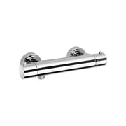 Miscelatore doccia esterno termostatico Disco cromo — Paini