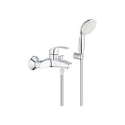 Miscelatore vasca esterno eurosmart NEW" cromo + set doccia — Grohe