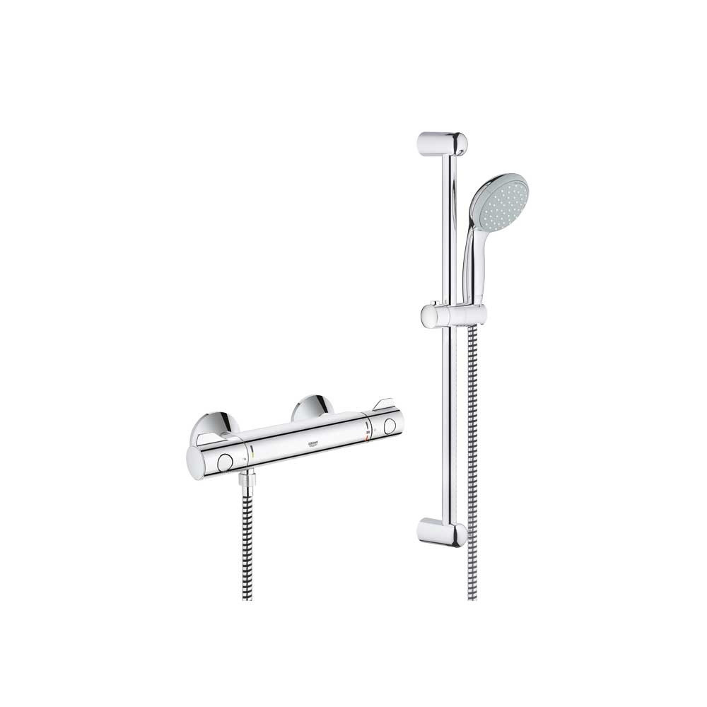 Grohtherm 800 + asta tempesta 1/2" — Grohe
