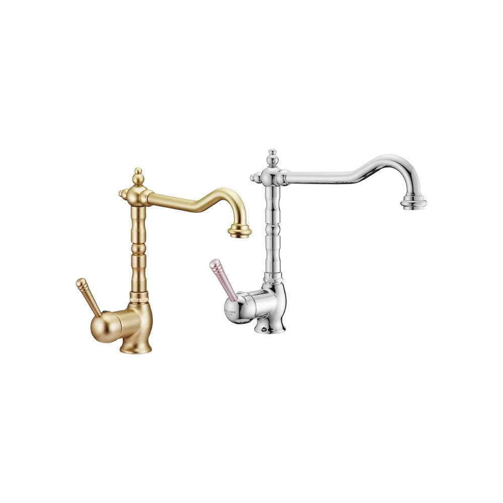 Miscelatore lavello con canna girevole new OLD" cromo — Porta & Bini