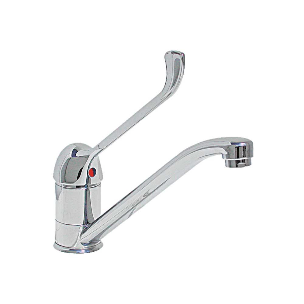 Miscelatore lavello con leva clinica cromo - Ø 40