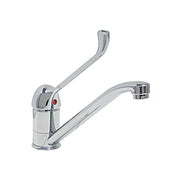 Miscelatore lavello con leva clinica cromo - Ø 40