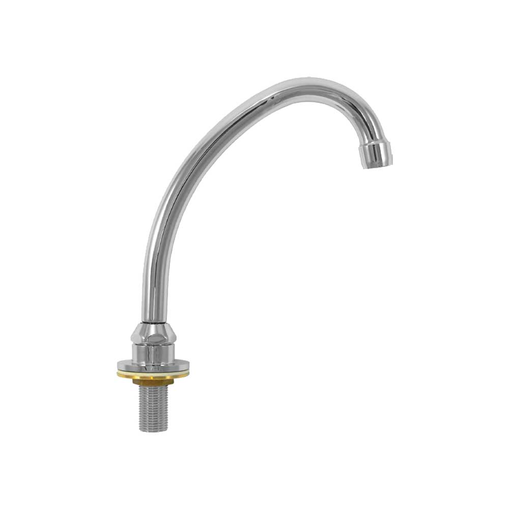 Bocca di erogazione Jota a snodo per rubinetto a pedale 1/2" - H.185 mm