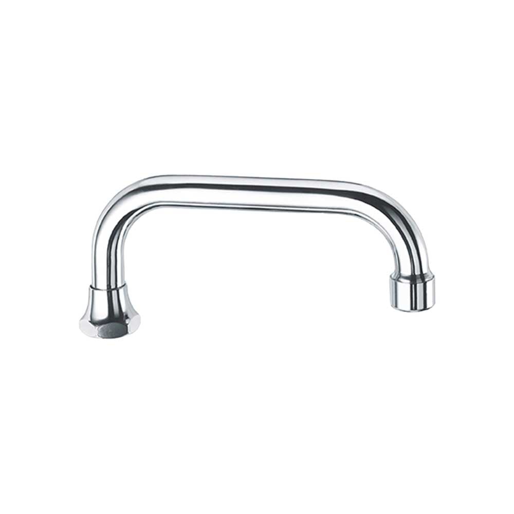 Canna a U universale per miscelatore lavello con attacco superiore Ø 18x250 mm