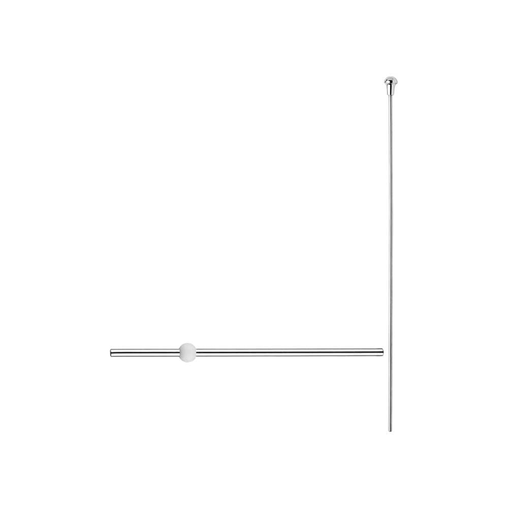 Astina per scarico saltarello verticale c/pomolo in ABS