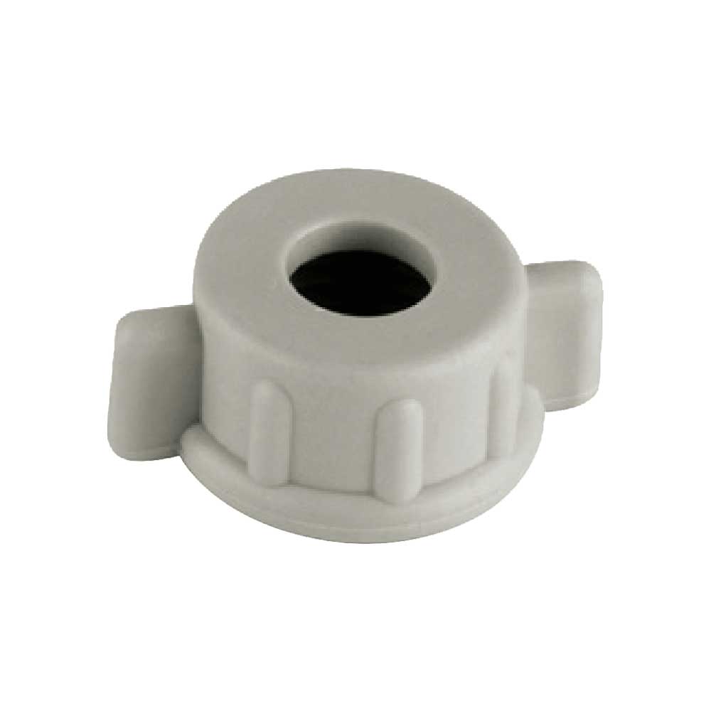 Ghiera ferma asta di scarico in PVC 1/2" f
