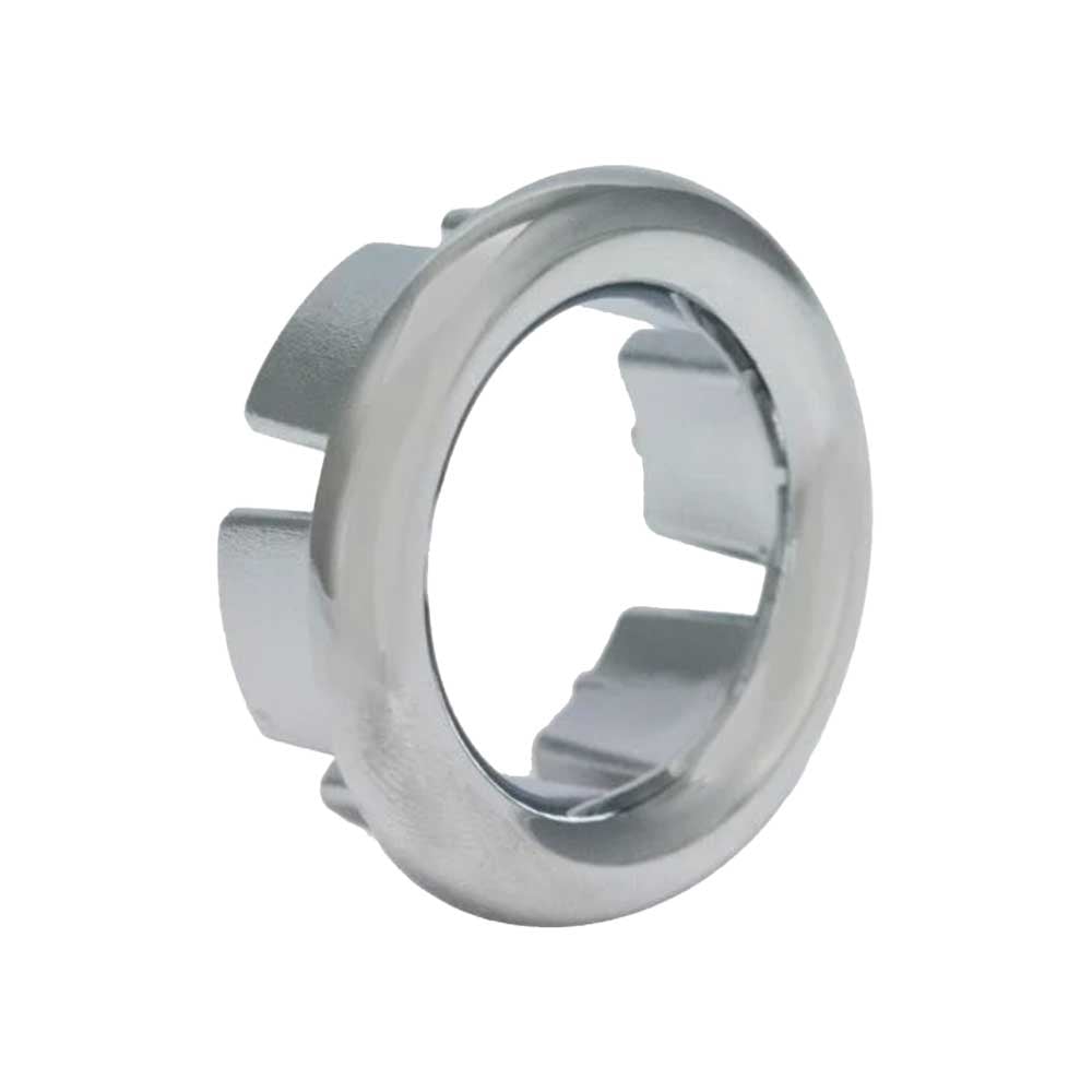 Ghiera per foro troppo pieno in ABS Ø 24 mm