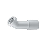 Curva per sifone vasca a 45° con terminale 1"1/2 x Ø40-50 — CGS