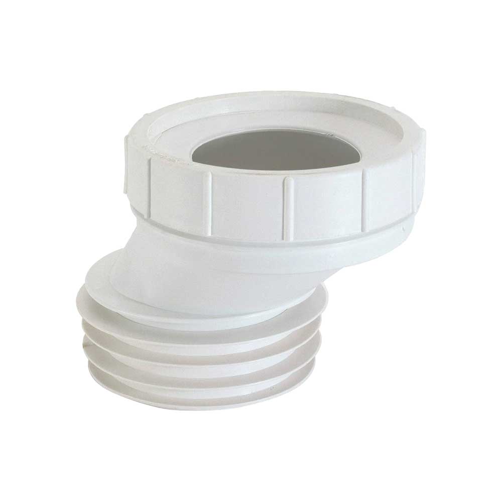 Prolunga WC eccentrica rigida Ø100/140 x H.130 mm