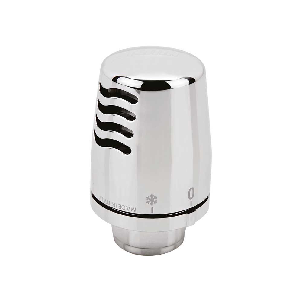 Testa termostatica con sensore liquido cromata ICMA M28x1,5