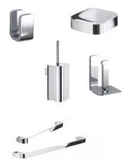Set da 6 accessori a muro GEDY linea Outline cromato