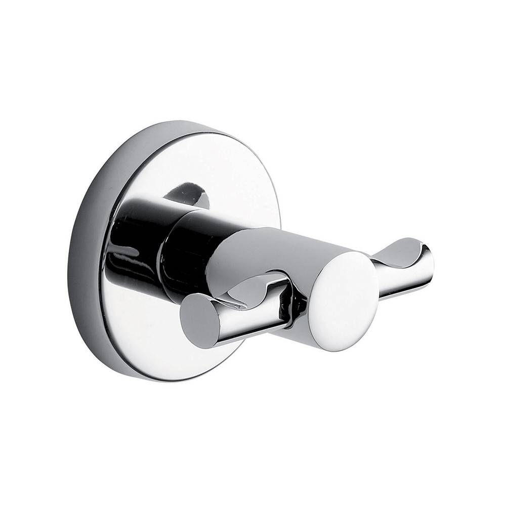 Set da 8 accessori a muro GEDY linea Felce cromato