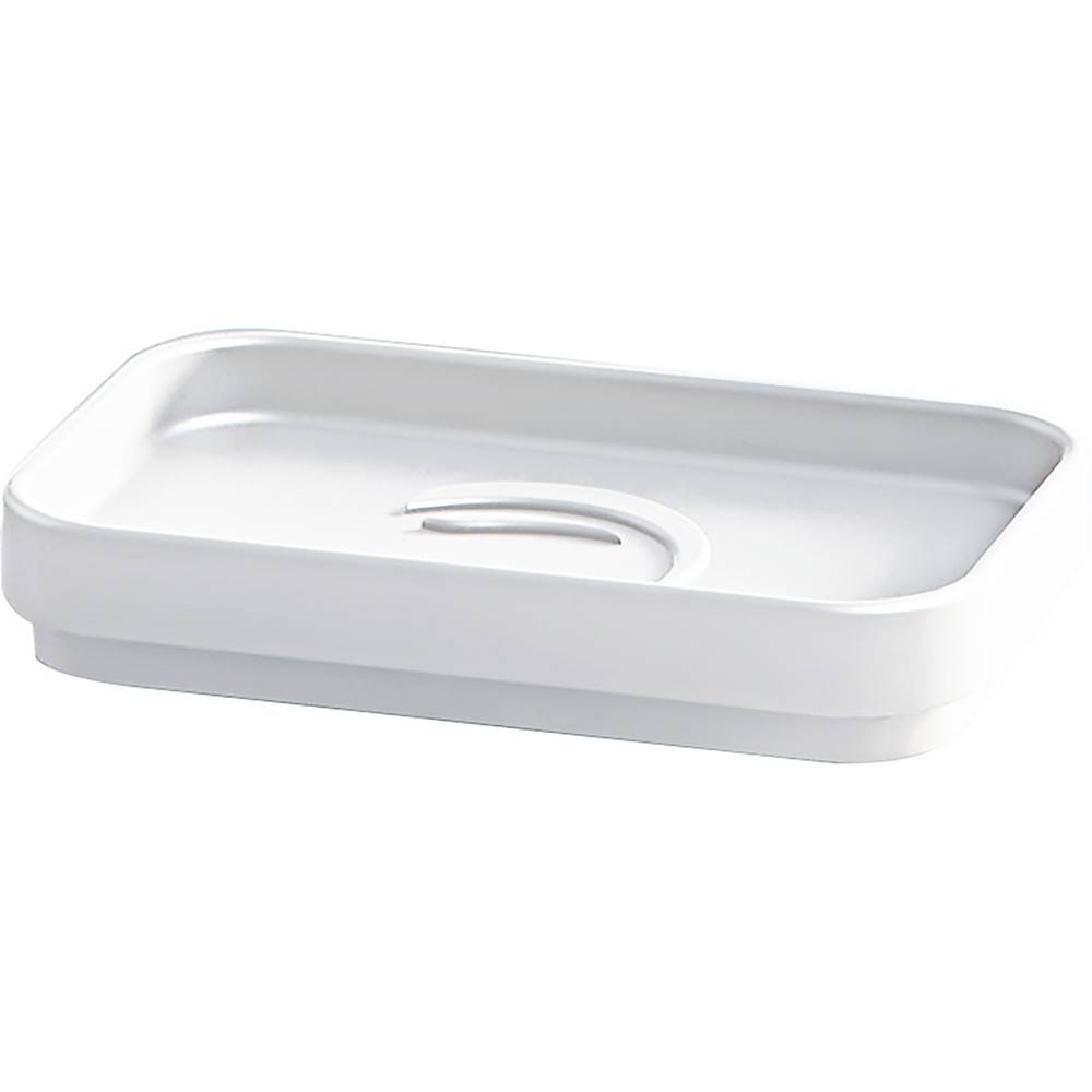 Set da 5 accessori d' appoggio GEDY linea Seventy bianco