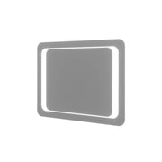 Specchiera retroilluminata LED cm. 80 x 60 reversibile