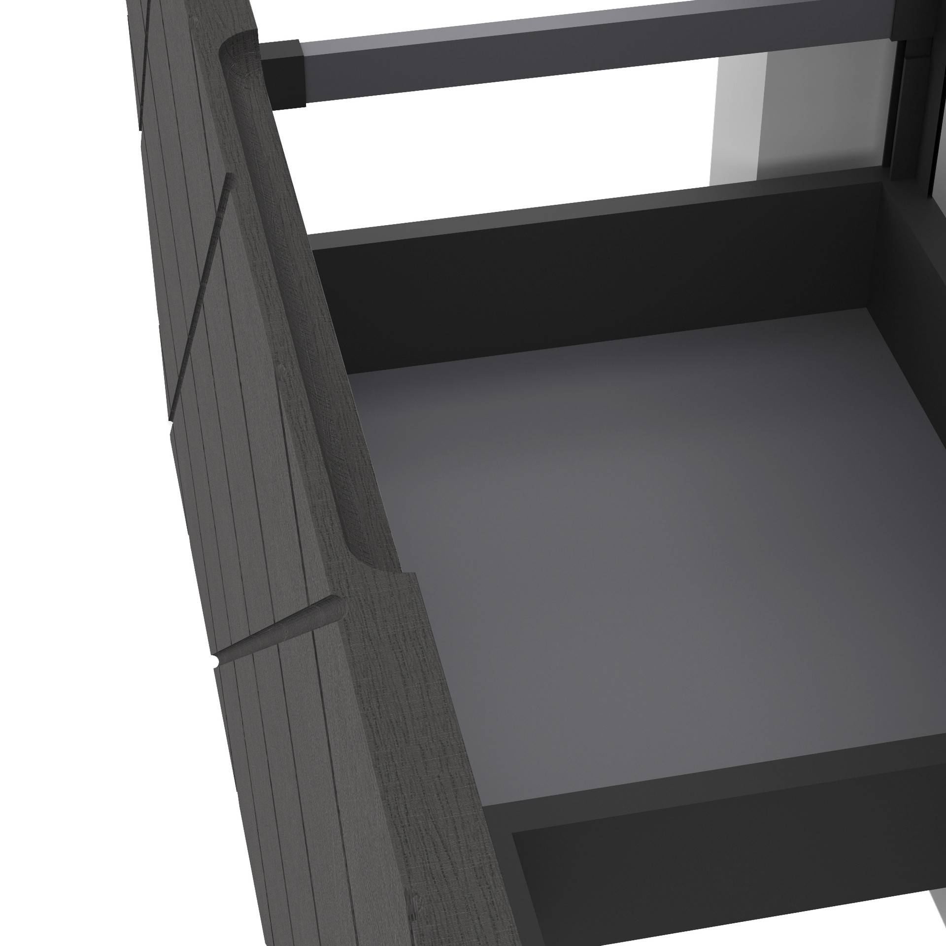 Mobile da bagno sospeso L 81 x H 32 x P 47 cm colore lino