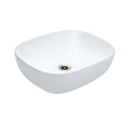 Lavabo d'appoggio Nunzia 48x38 H 14 Bianco