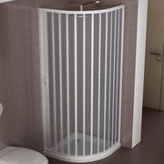 Box doccia Giove 80x80cm in pvc apertura semicircolare laterale