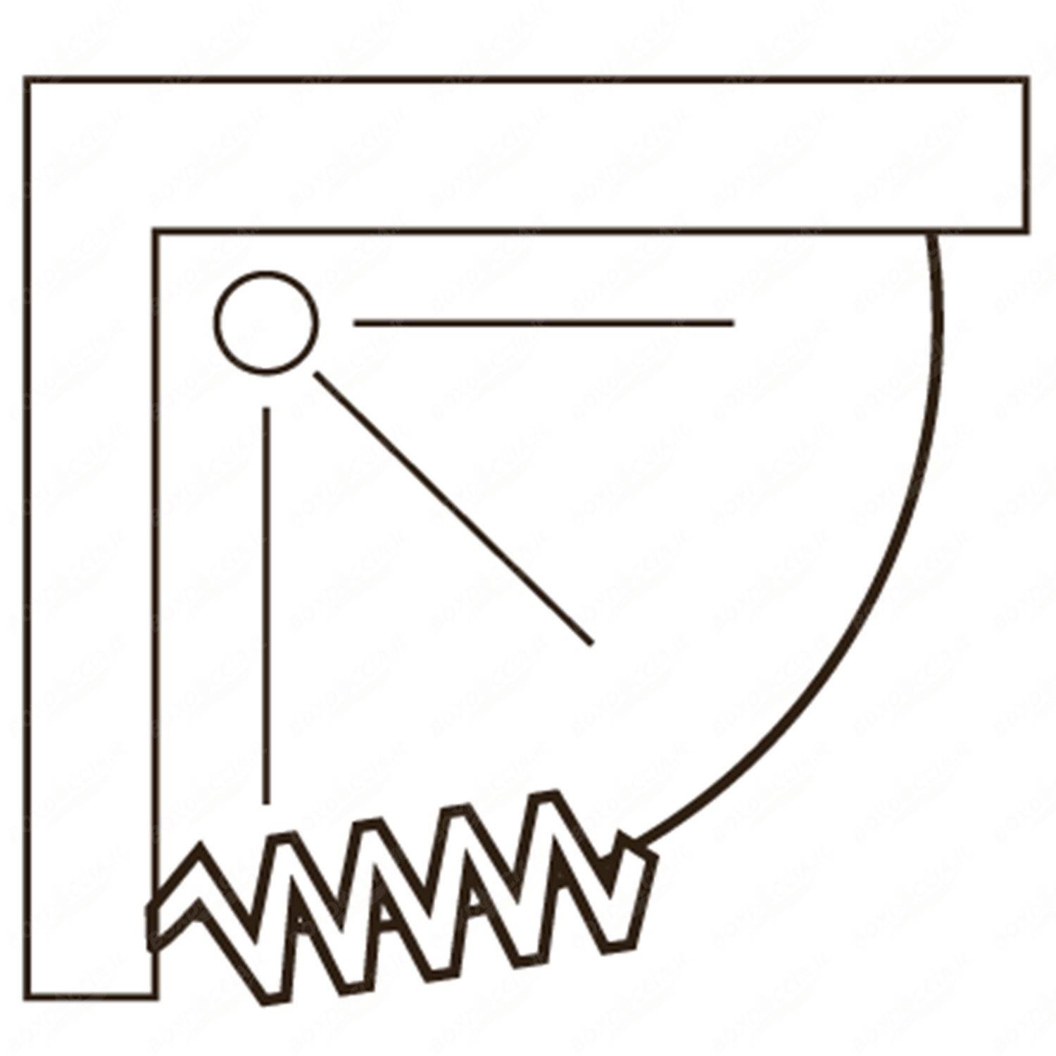 Box doccia Scorpione 80x80cm apertura semicircolare laterale