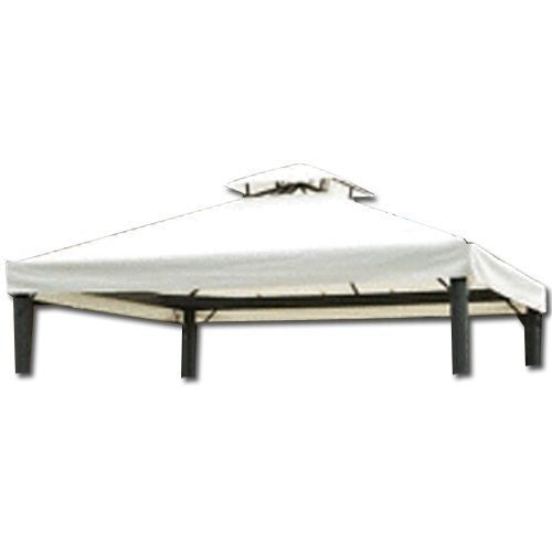 Telo di ricambio GAZEBO 3x3mt con airvent colore bianco