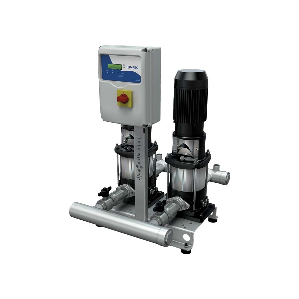 Gruppo di pressurizzazione domestica a due elettropompe verticali 2GP EVMSG5 7N5/1.5M — Ebara
