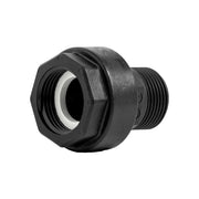 Raccordo diritto in plastica M/F con bocchettone per presscontrol 1" — Italtecnica