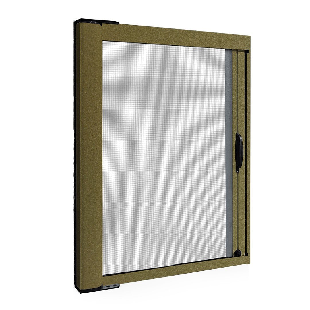 Zanzariere a rullo 160x250 cm con cassonetto da 42 mm apertura laterale bronzo