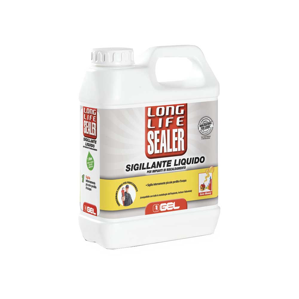Sigillante per impianti termici long life SEALER" tanica 1 lt. — GEL