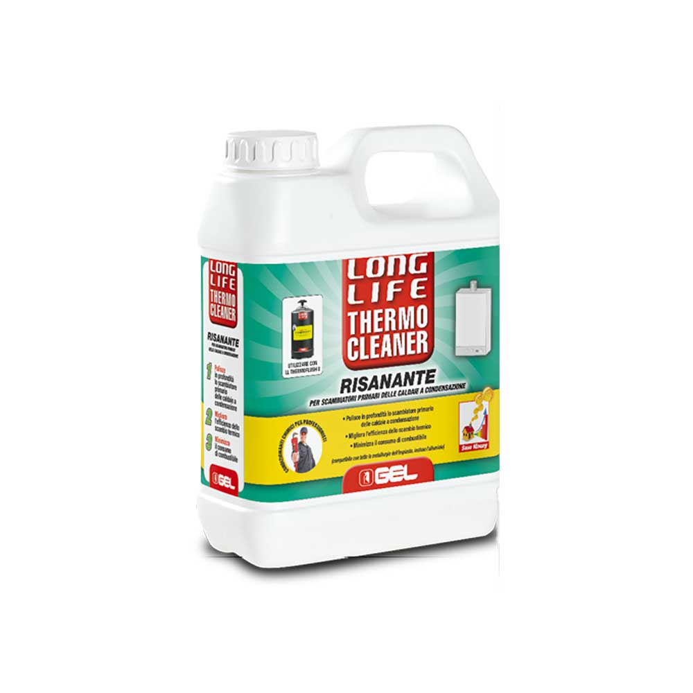 Risanante scambiatore primario long life thermo CLEANER" tanica 1 lt. — GEL