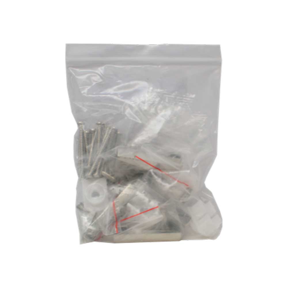 Kit di montaggio per porta doccia a battente fast cod. 00448 — Cardinale Professional