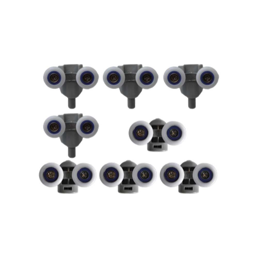 Kit di scorrimento 4+4 per fast 2.0" e simply 2.0" — Cardinale Professional