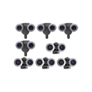 Kit di scorrimento 4+4 per fast 2.0" e simply 2.0" — Cardinale Professional