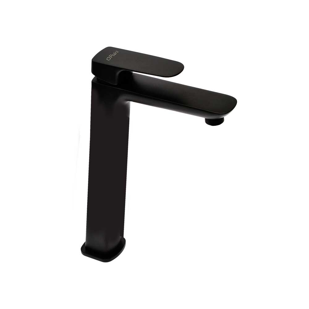Miscelatore lavabo alto Nove nero opaco — Paini
