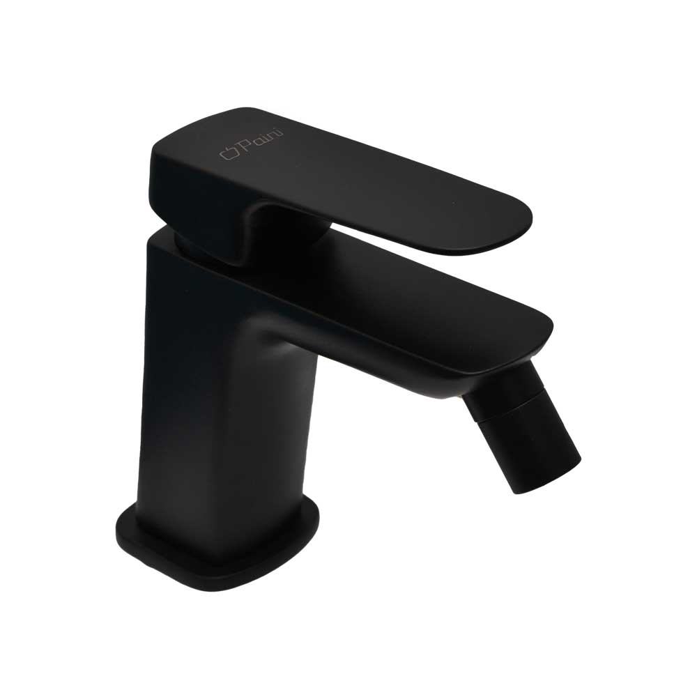 Miscelatore bidet Nove nero opaco + piletta 1"1/4 — Paini