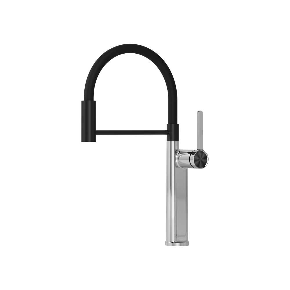 Miscelatore lavello cucina Grace Cromo/Nero — Aeffe Luxury