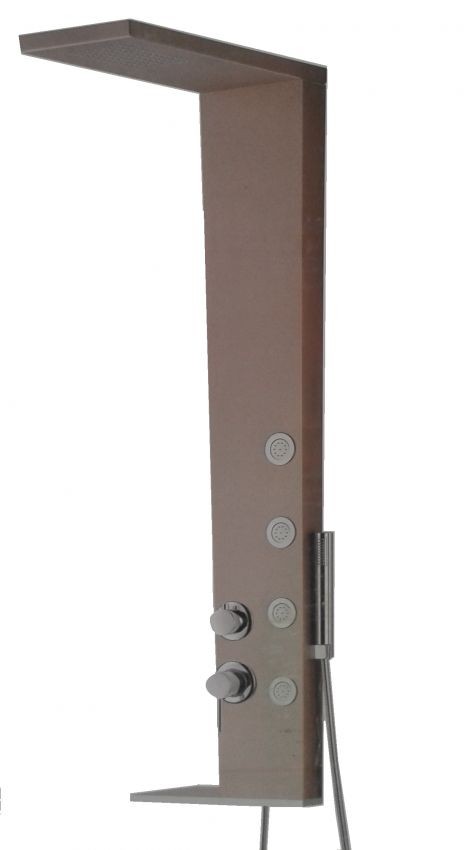 Colonna doccia multifunzione modello SVEVA finitura in pietra