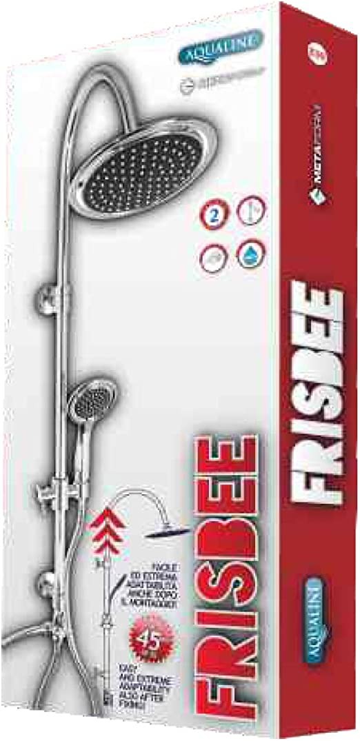 Saliscendi Acciaio Cromato E Abs-Frisbee