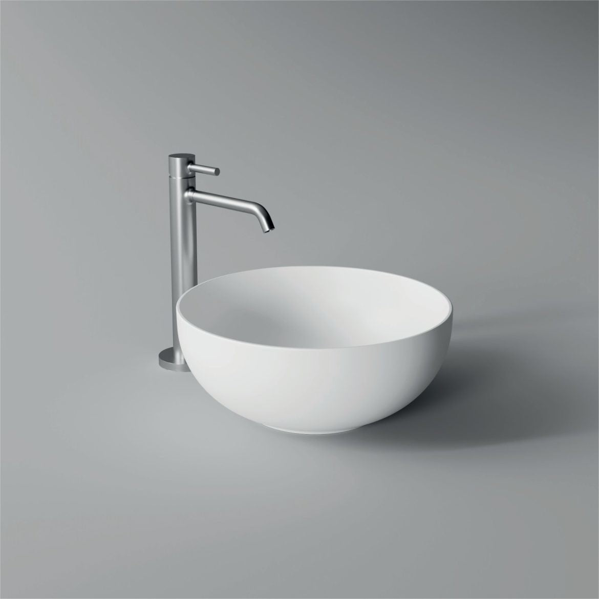 Lavabo da appoggio rotondo ø 37 cm linea Form di Alice Ceramica