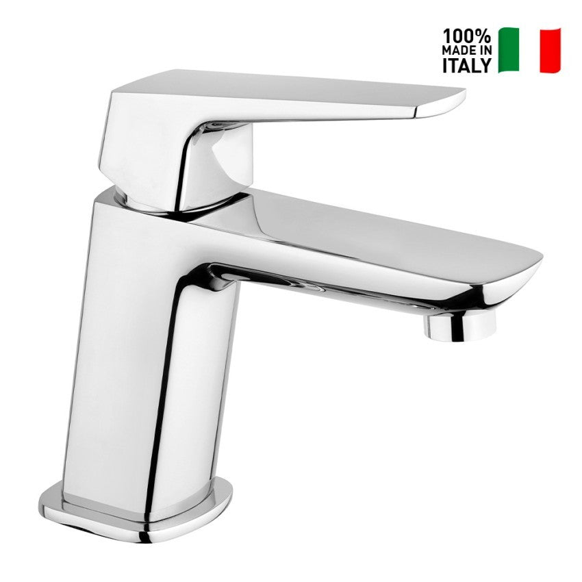 Miscelatore Monocomando Lavabo Con Scarico serie Spartaco Mamoli