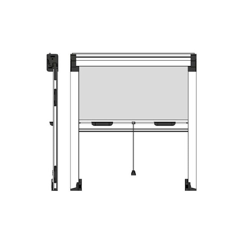 Zanzariera a rullo verticale riducibile Sangiorgio serie FLASH