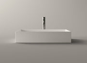 Lavabo Spy appoggio cm. 60x37 rettangolare in ceramica bianco