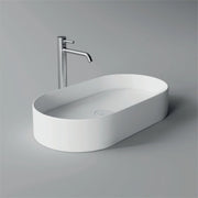Lavabo ovale da appoggio serie SPY 65 x 35 cm di Alice ceramica